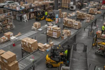 E-commerce fulfillment warehouse operations in India